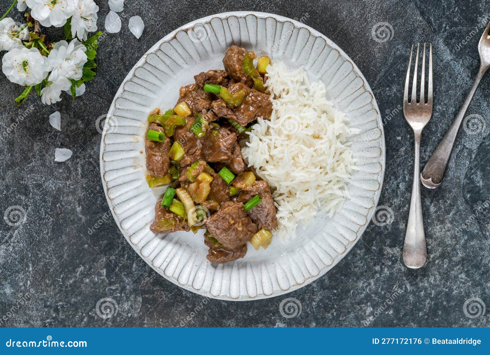 Steak stir fry stock photo. Image of fresh, meal, sauce - 277172176