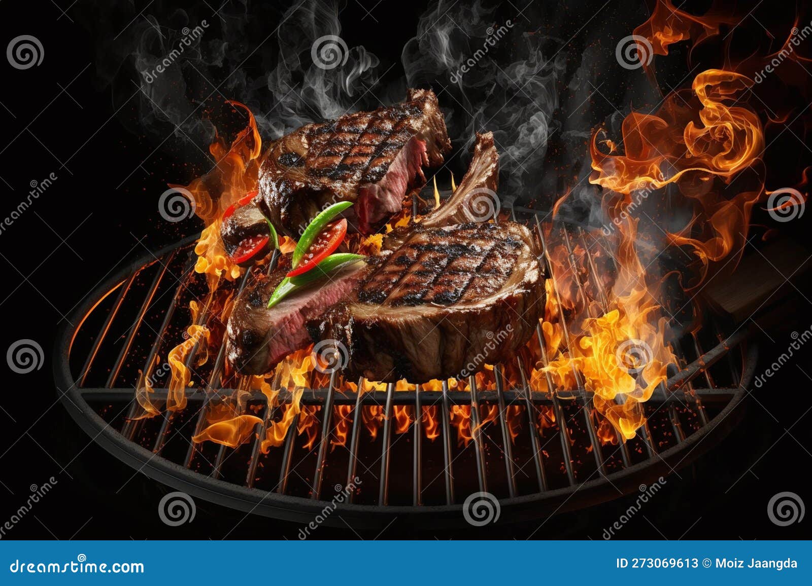 Brochettes De Barbecue Sur Le Gril Image Générée Par La Technologie Ai