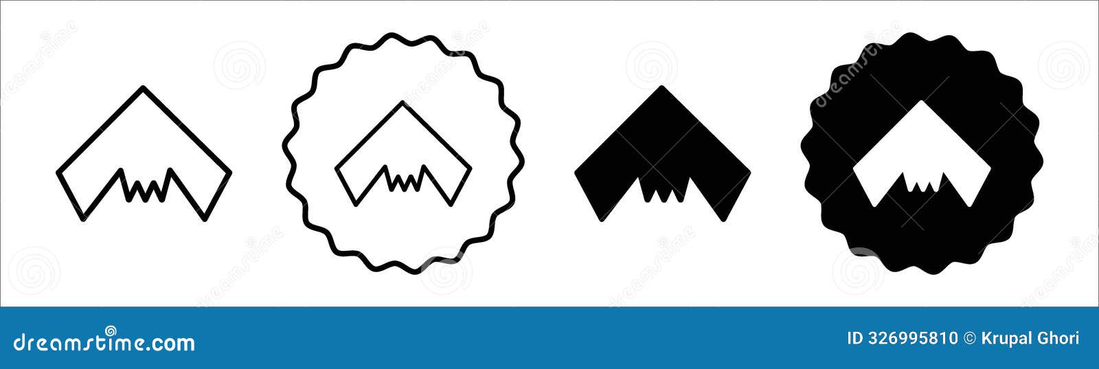 stealth plane icon  set collection. stealth plane simple  sign bundle