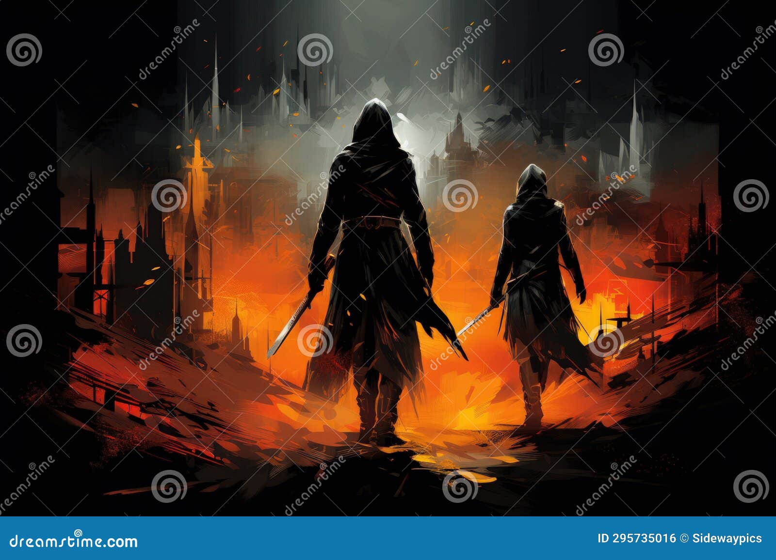 stealthy assassins with deadly precision - generative ai