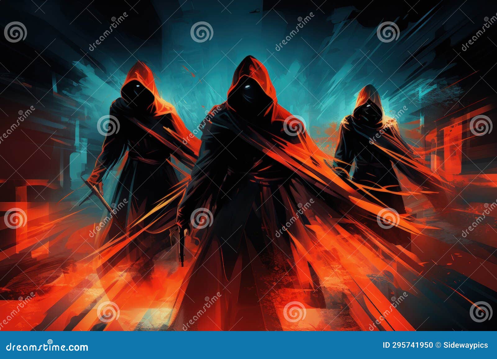 stealthy assassins with deadly precision - generative ai
