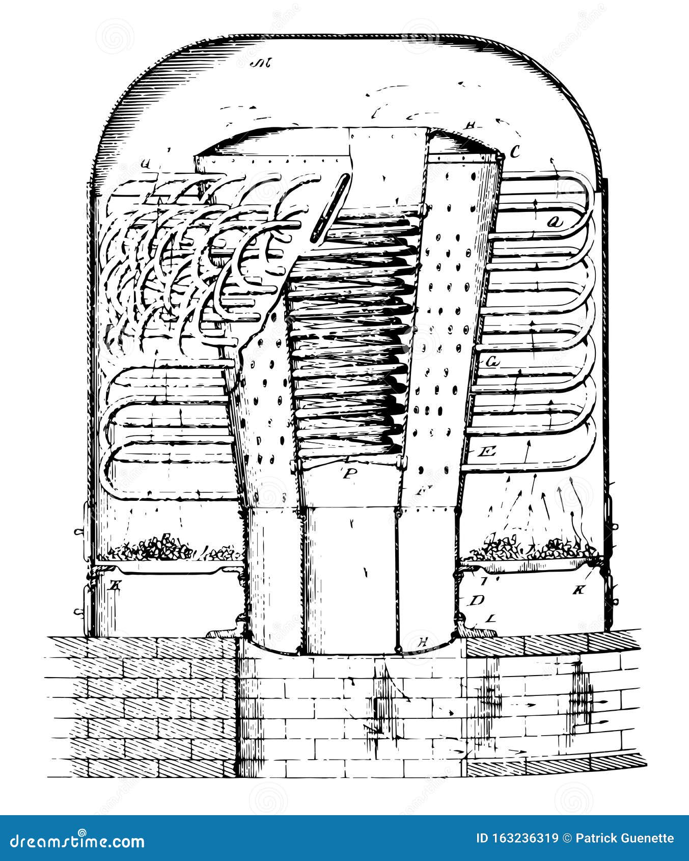 Steam boiler explosions in theory and in pactice    FiGioShelllRupxures in the chain of phenomena described In other  caseswhere as in the next sketch a line of weakness may be A