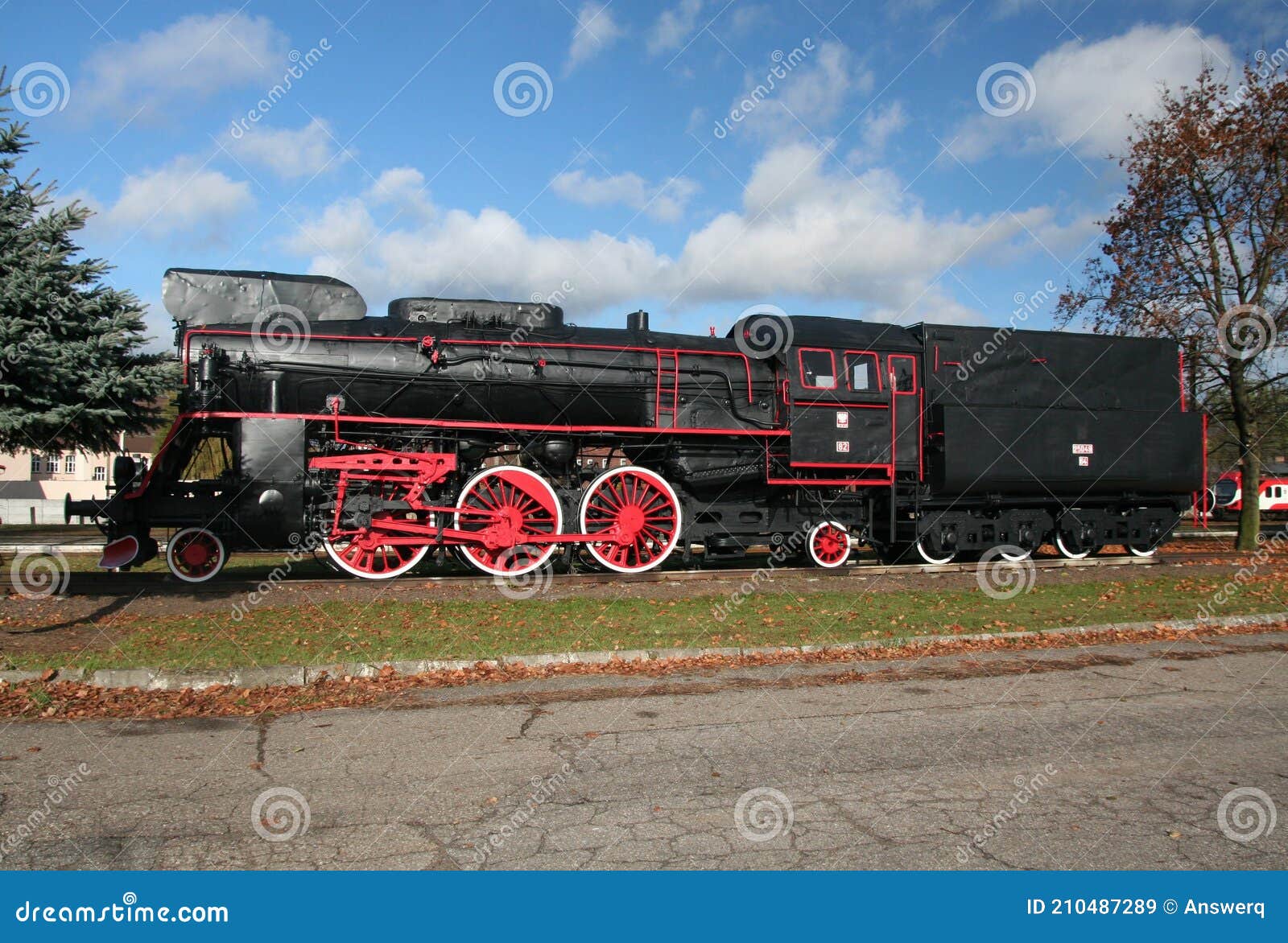 Goed gevoel Nauwgezet toren Steam Locomotive Ol49 in KrzyÅ¼ Editorial Stock Image - Image of  wielkopolska, krzyå¼: 210487289