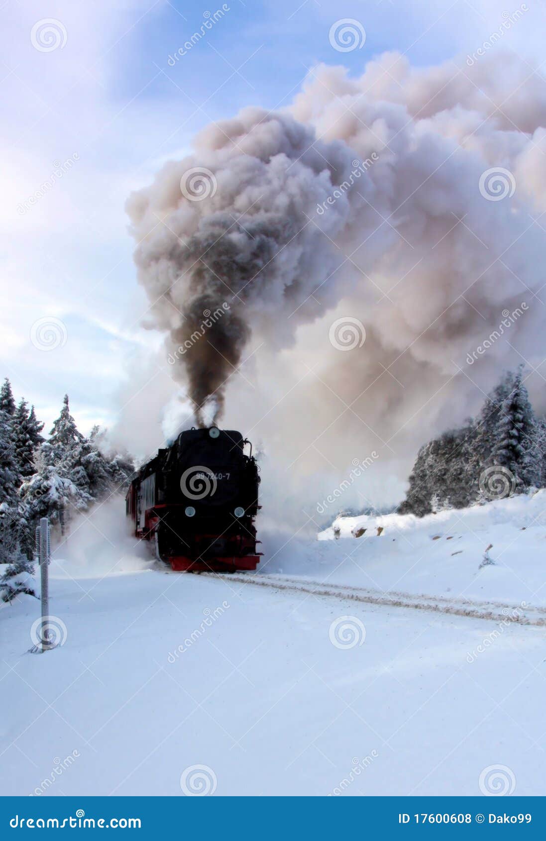 Steam in Winter stock photo. Image of wood 17600608
