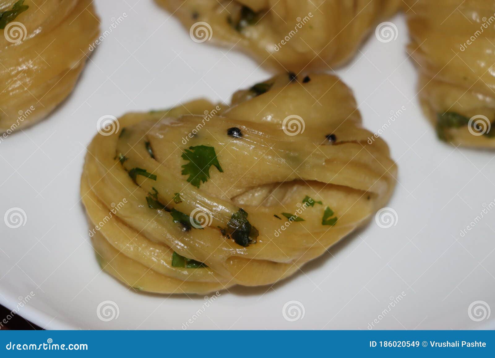 Steamed Bread, Typically Made from Wheat, Prepared by Steaming instead