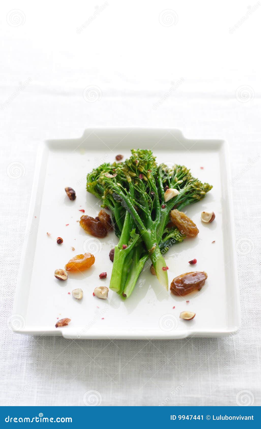 steamed broccoli rabe