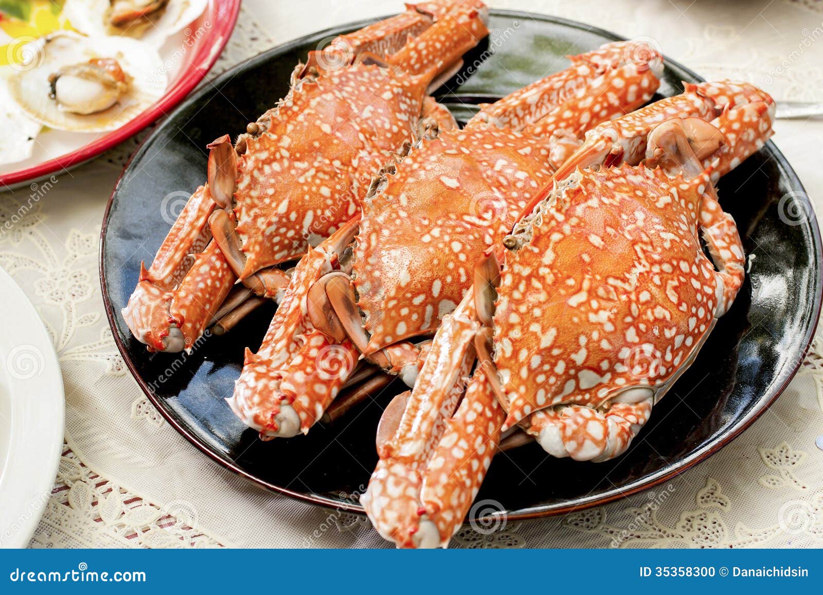 Steamed Crabs stock photo. Image of maryland, prepared 35358300