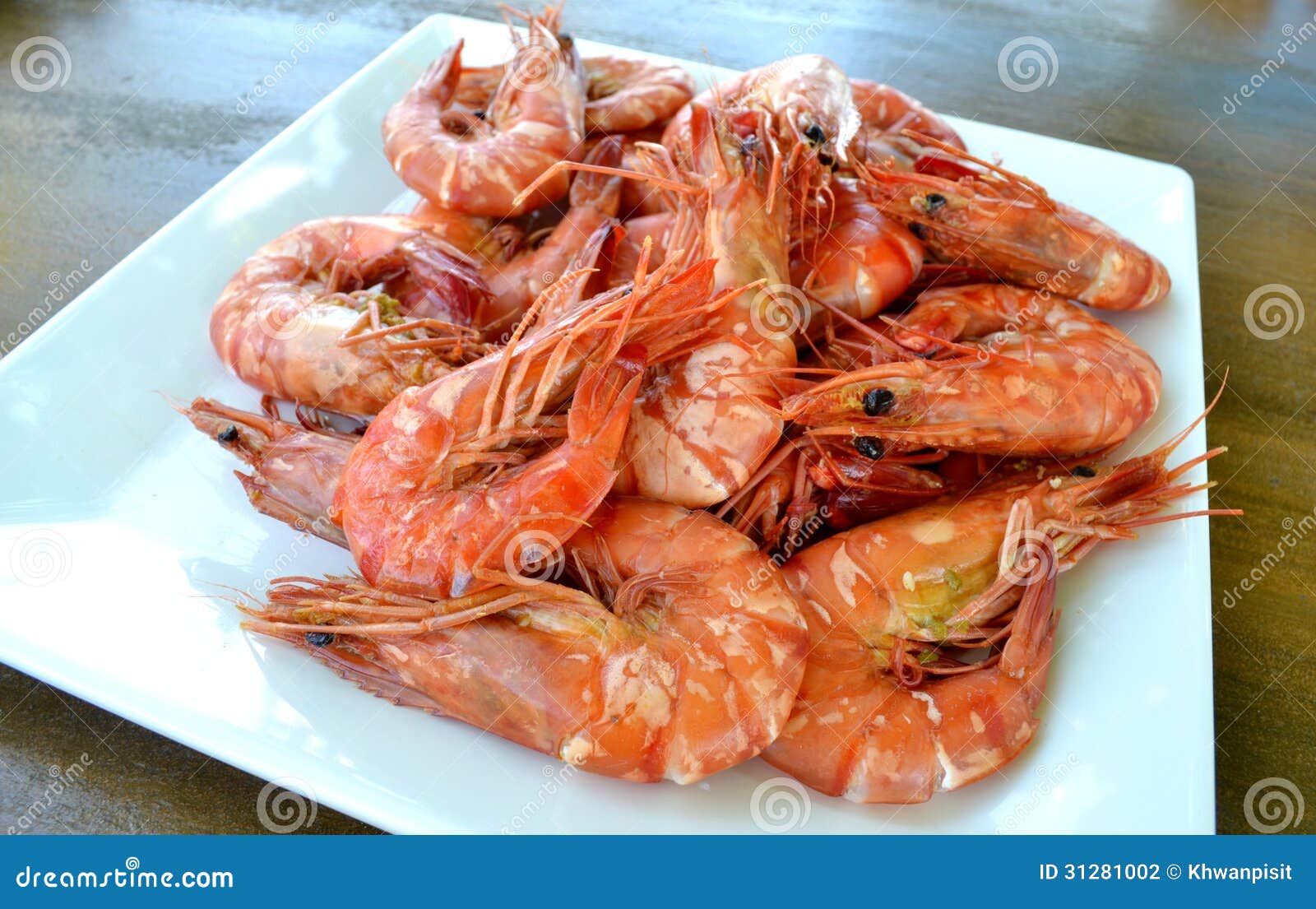 Steamed shrimps food stock photo. Image of dish, nature 31281002