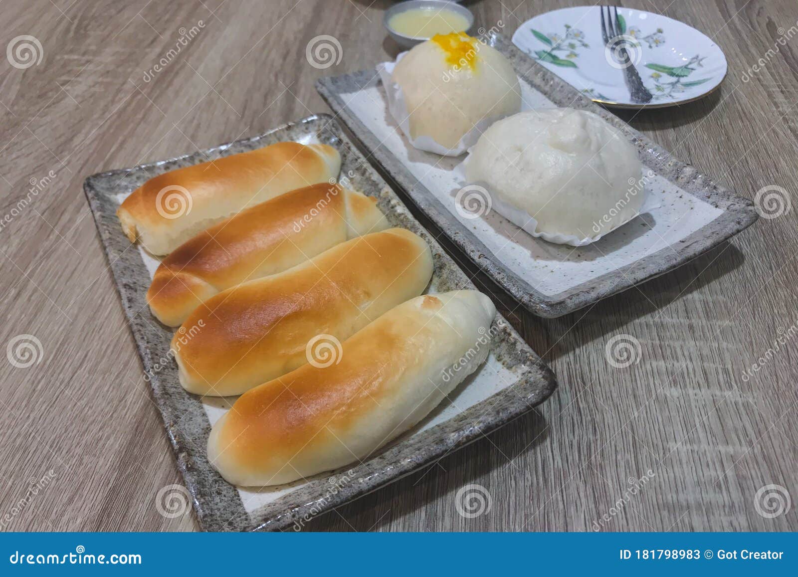 Steamed Stuffed Bun Pork with Bread Stock Image Image of gourmet