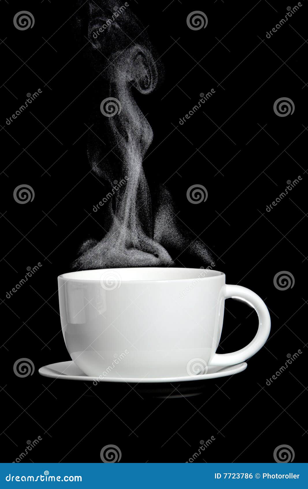Steaming Hot Coffee Royalty Free Stock Image - Image: 7723786