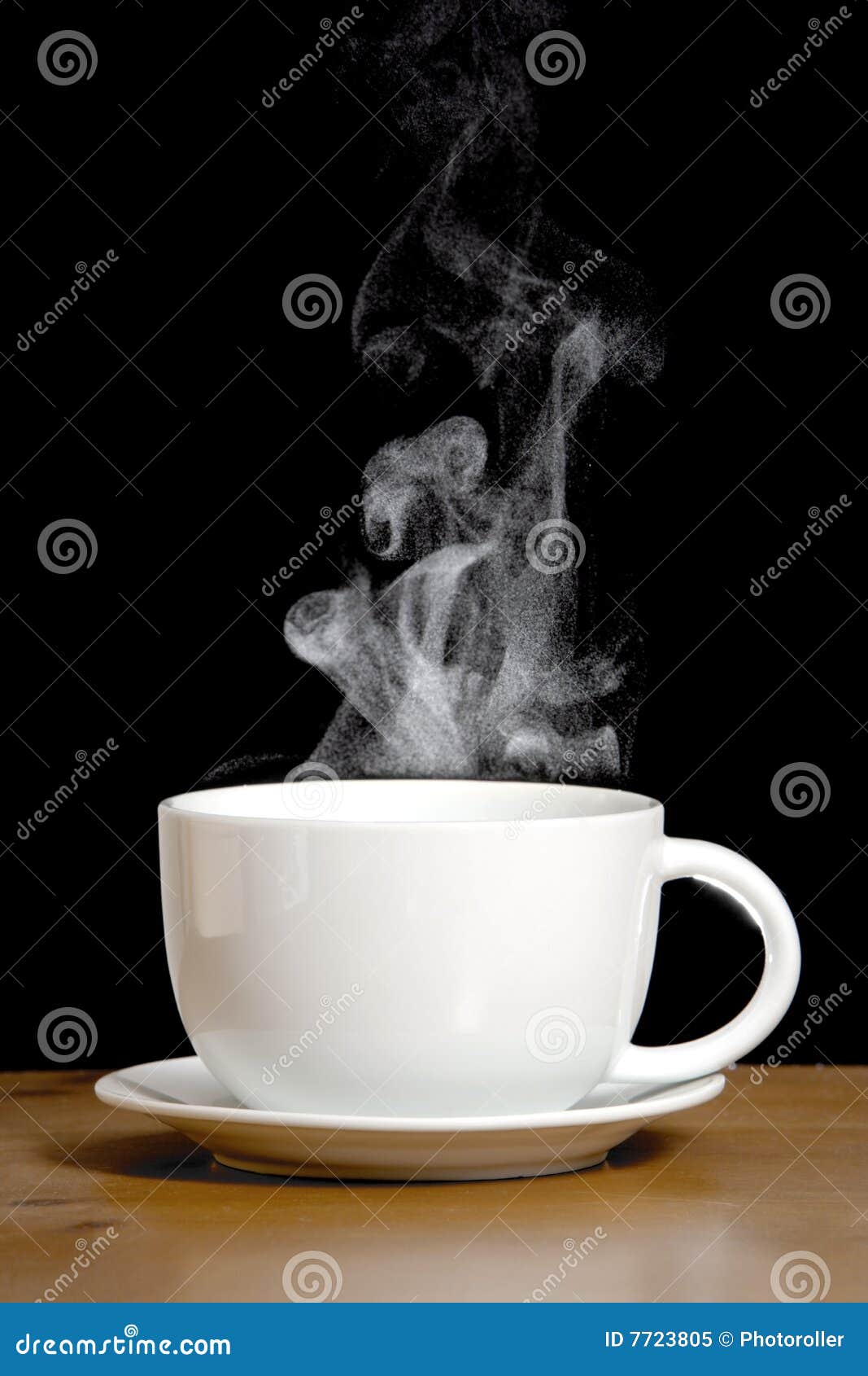 Steaming Hot Coffee Royalty Free Stock Photo - Image: 7723805