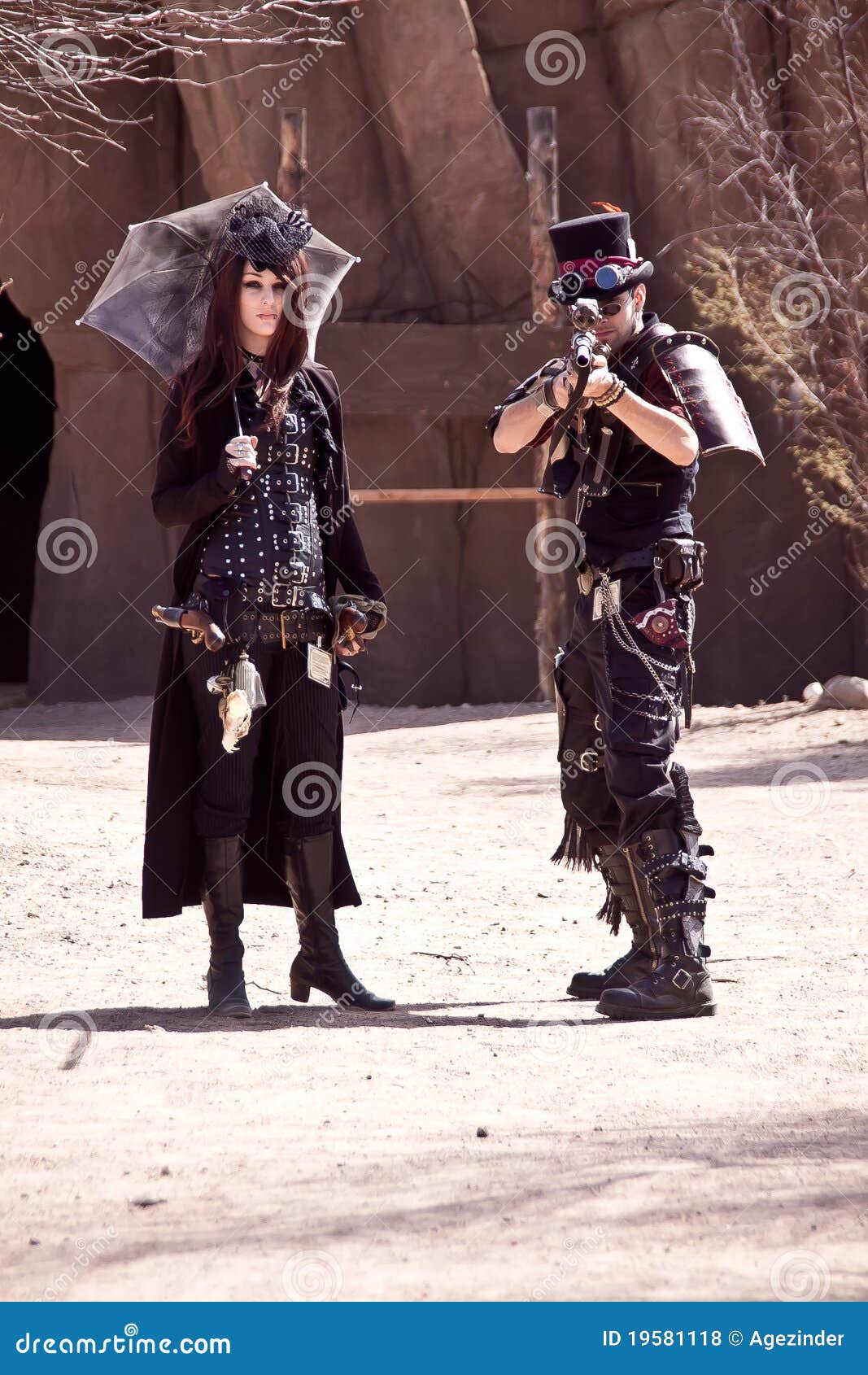 Steampunk editorial stock photo. Image of cosplayer ...