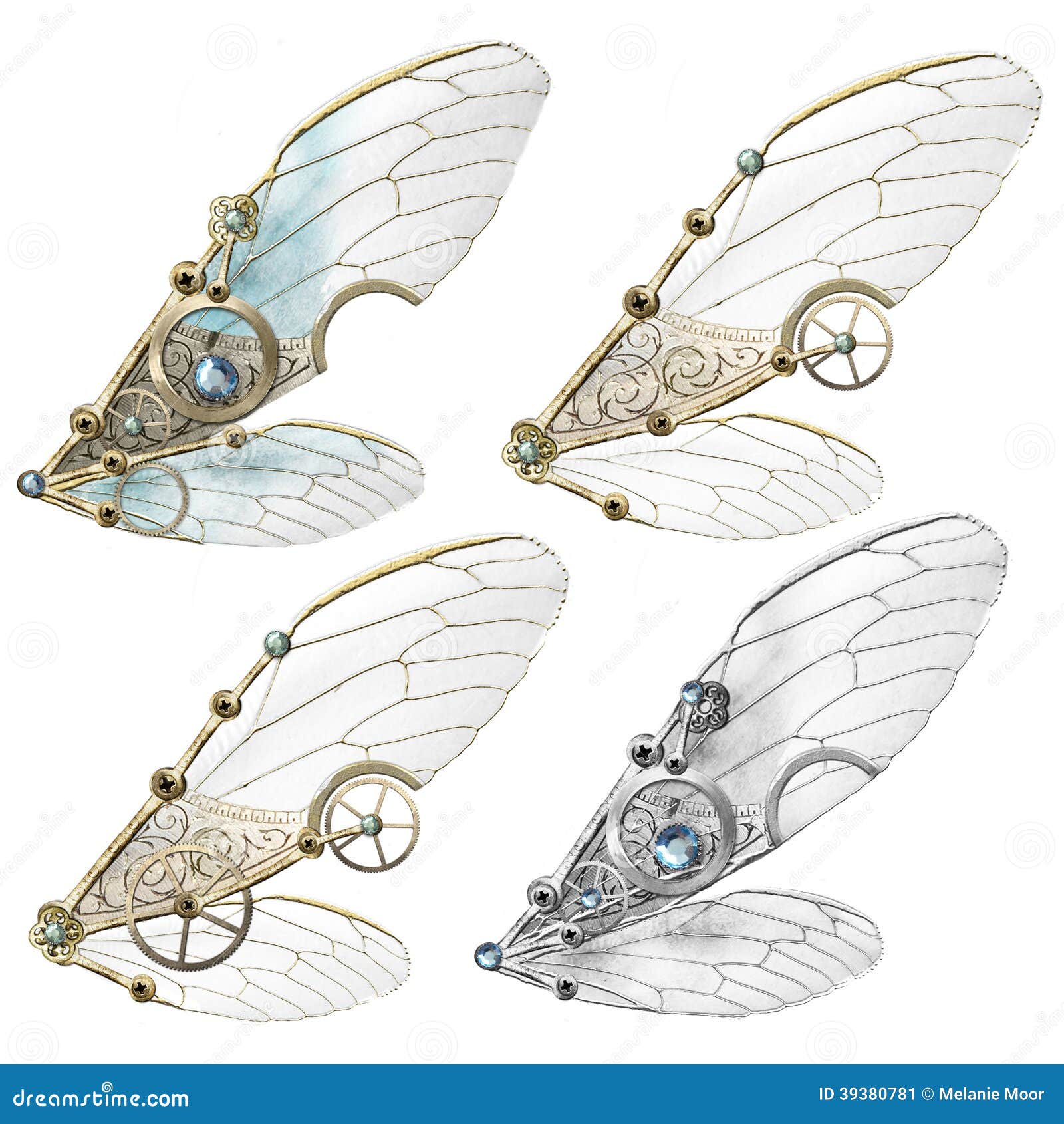 steampunk faerie wings