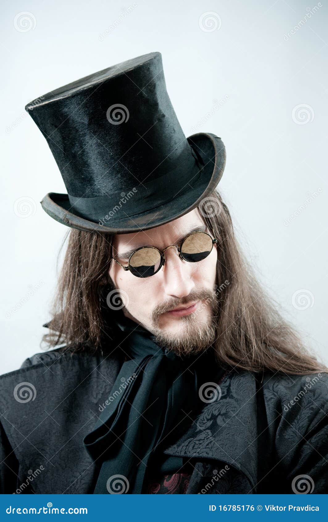 Handsome Man in Steampunk Clothes Stock Photo - Image of background,  female: 180853032