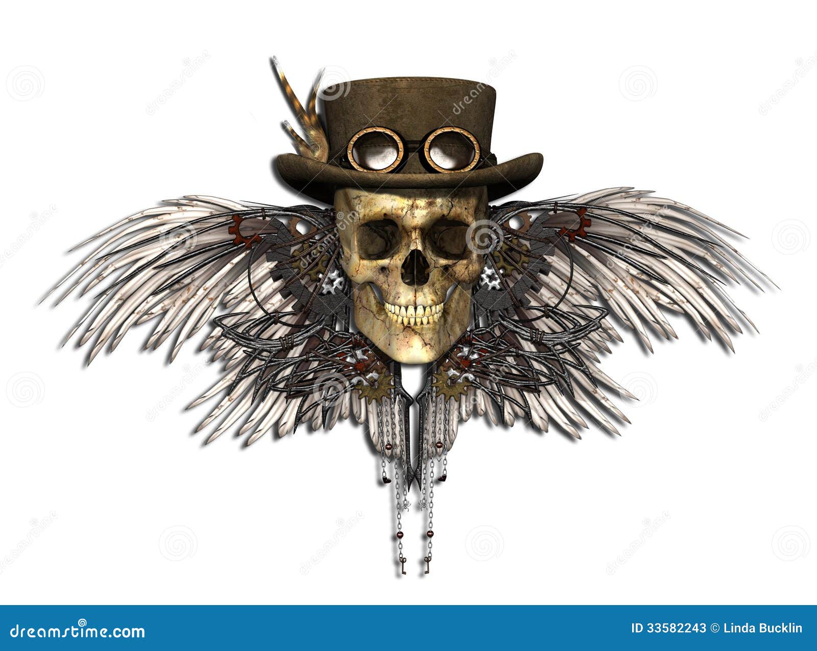 skeleton steampunk