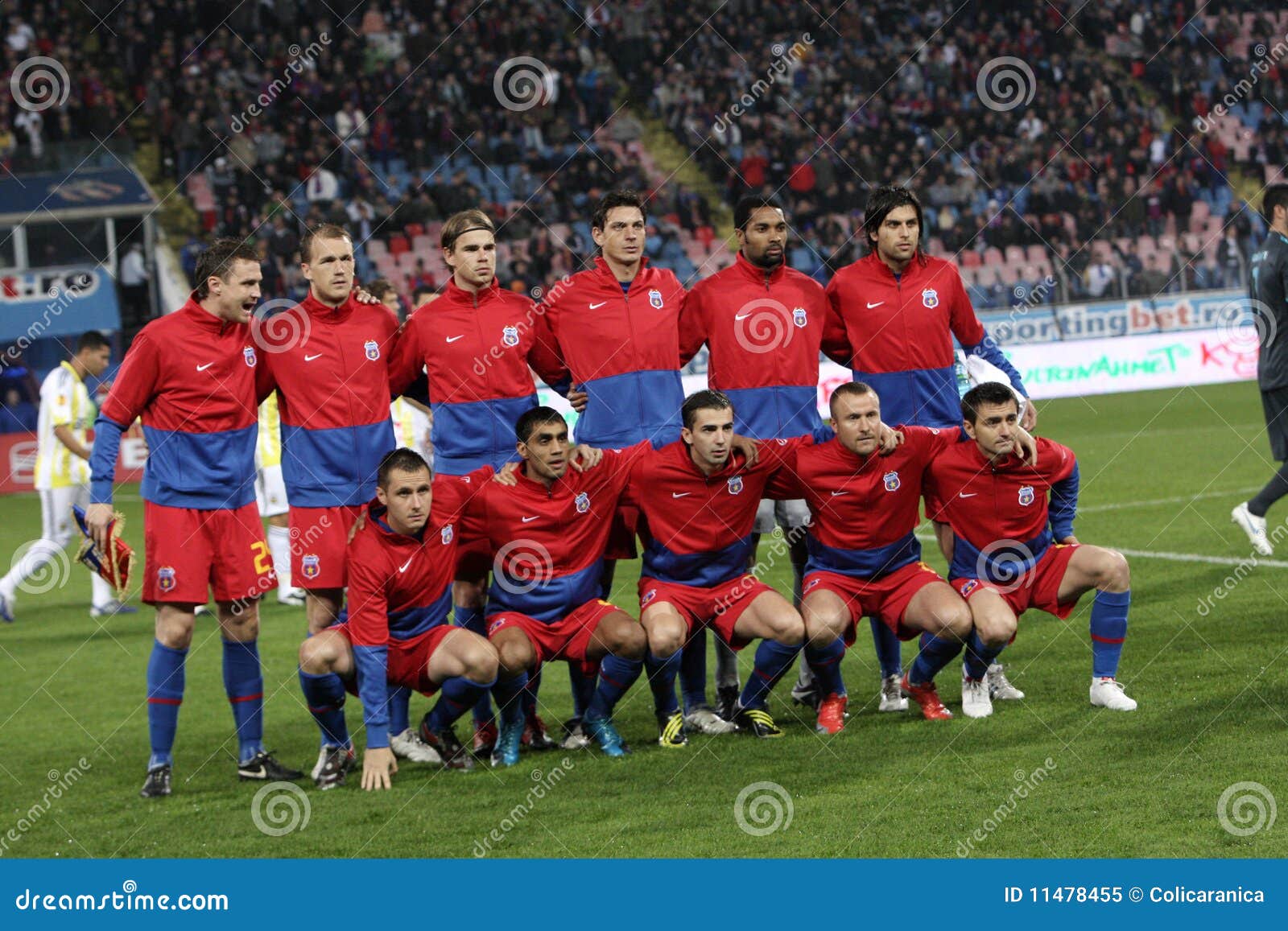 Logo Romanian Soccer Team Steaua Bucharest Editorial Stock Photo - Stock  Image