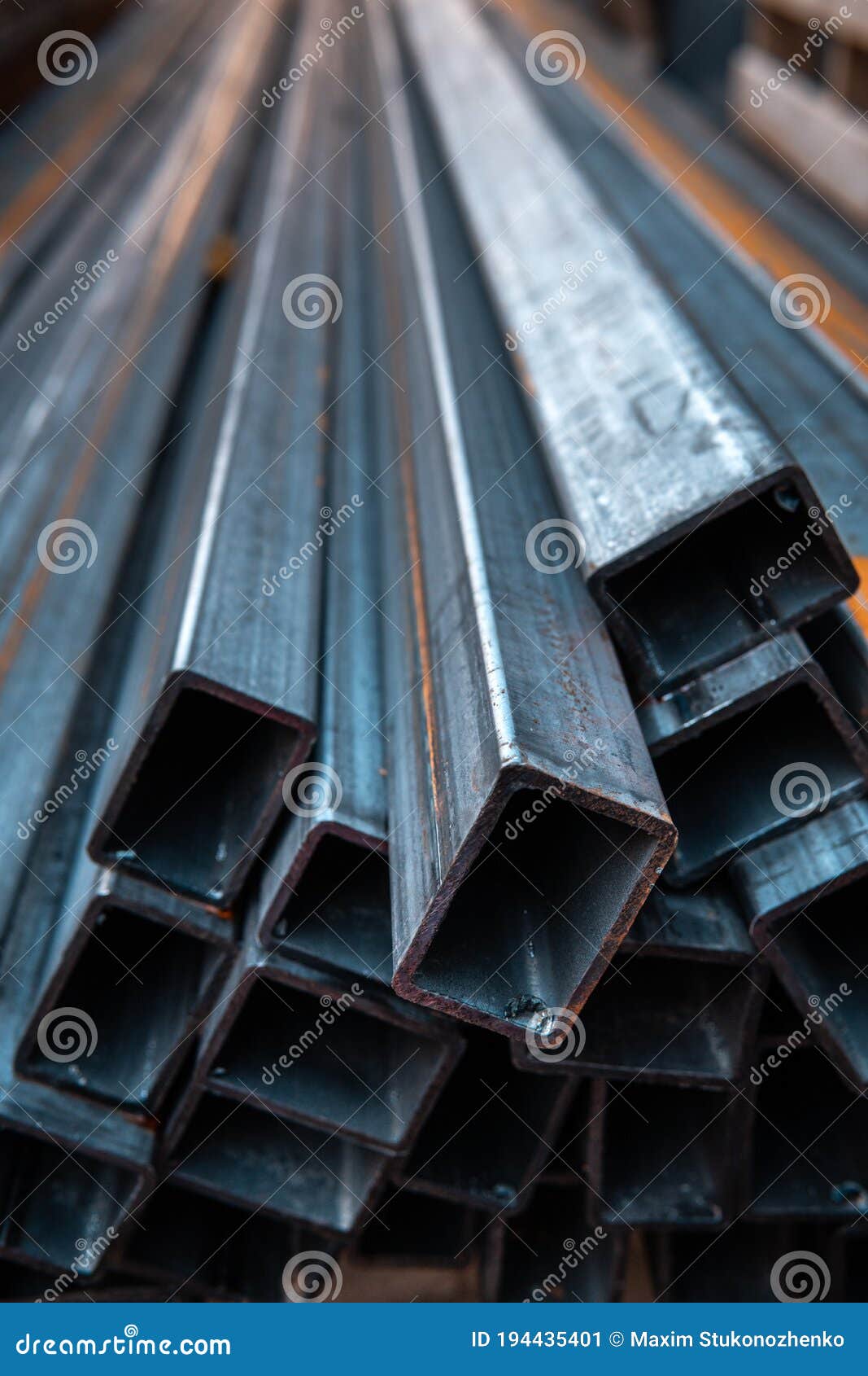 Steel channel steel chanel construction hi-res stock photography
