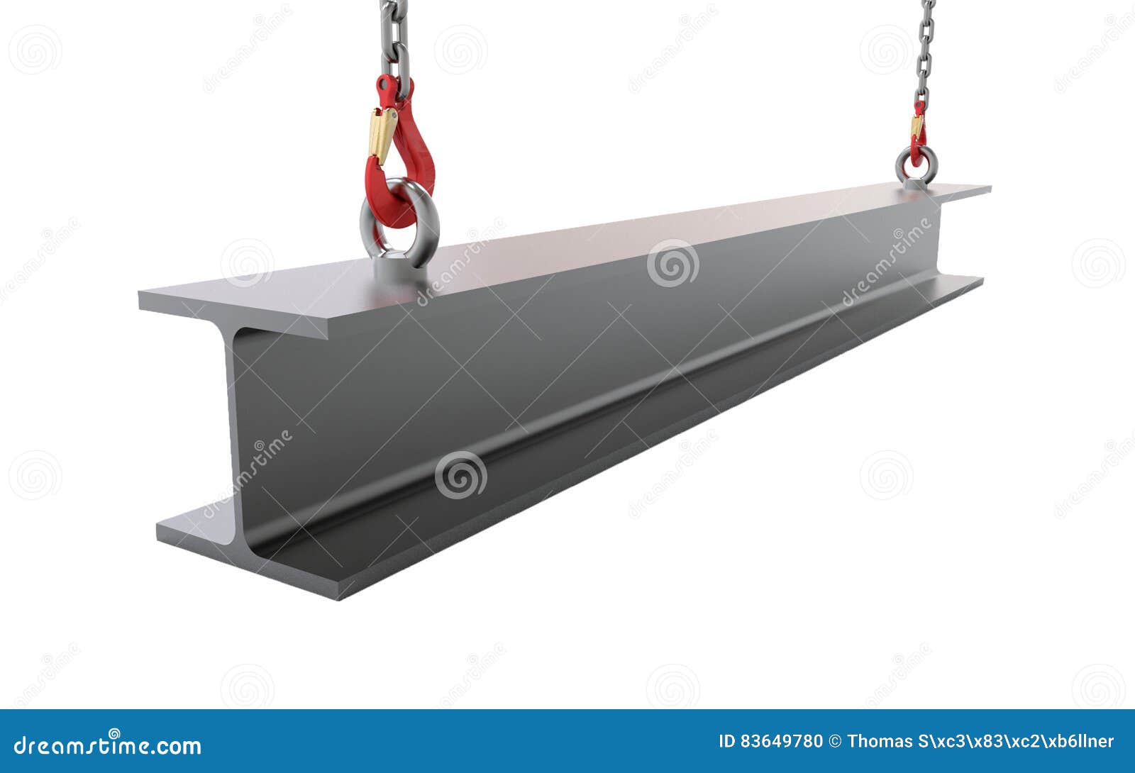 Steel beam stock illustration. Illustration of hold, industry 83649780