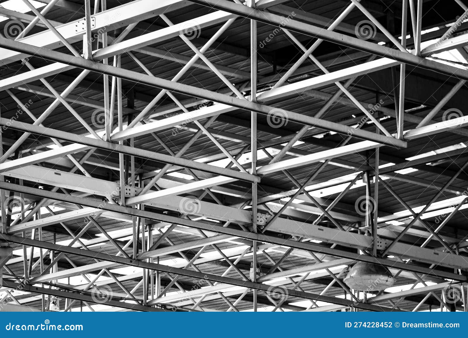 Steel Beams in Perth Train Station Stock Photo Image of industry