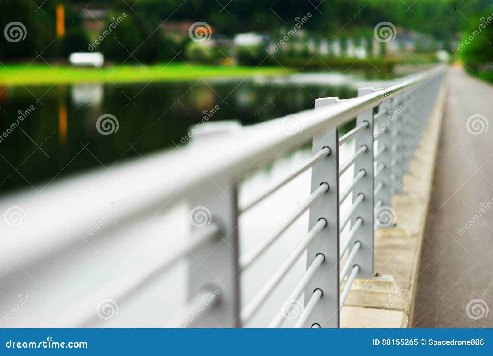 Steel Border Fence Background Royalty-Free Stock Photography