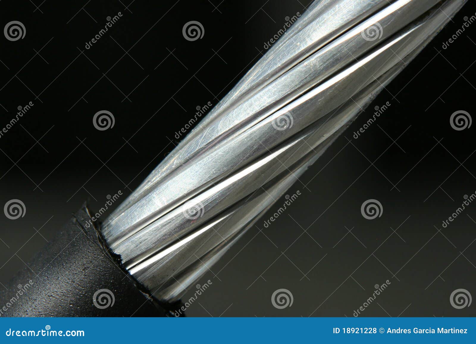 Steel cable stock photo. Image of conductor, utensil - 18921228