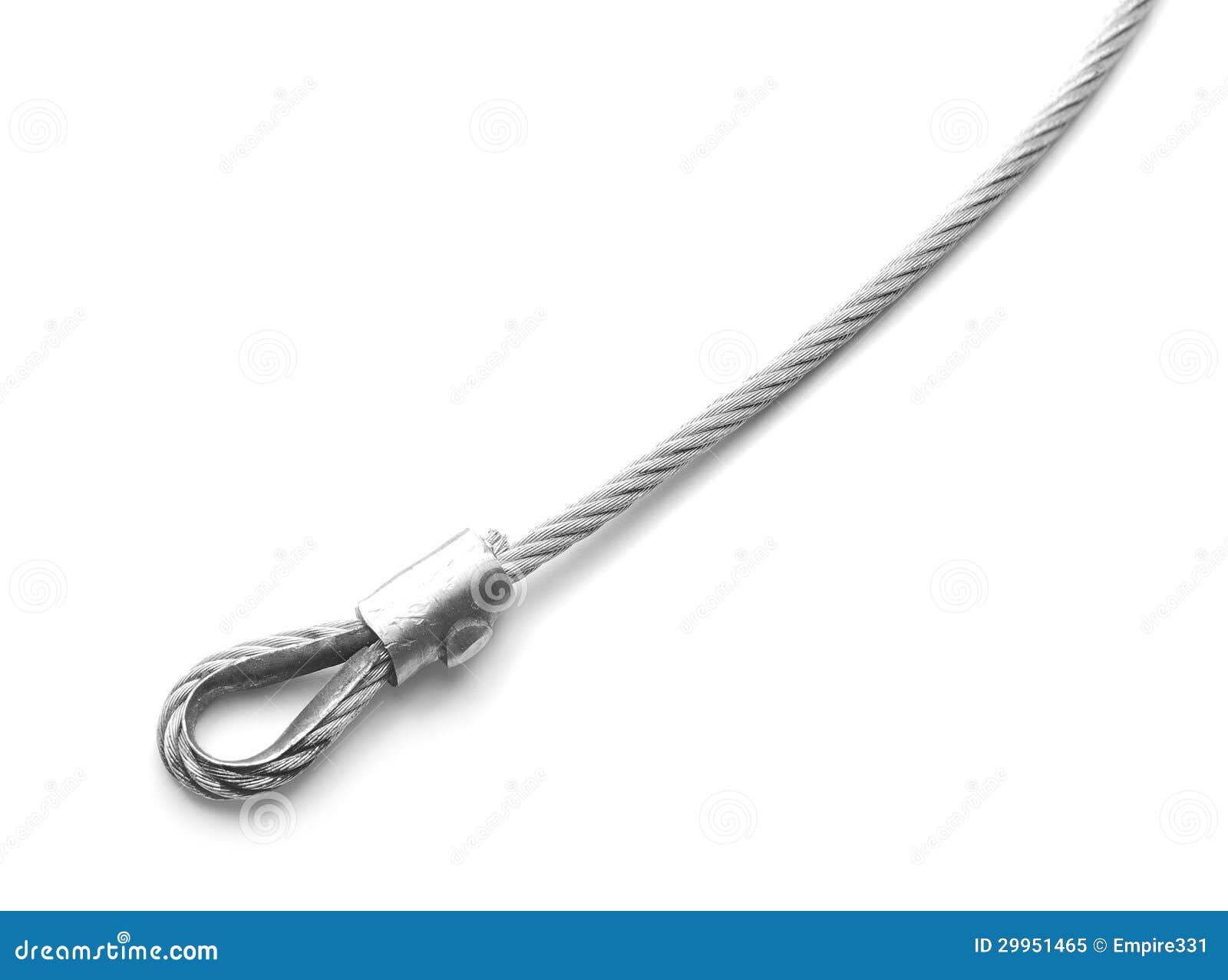 Steel cable stock image. Image of tool, wire, metal, metallic 29951465