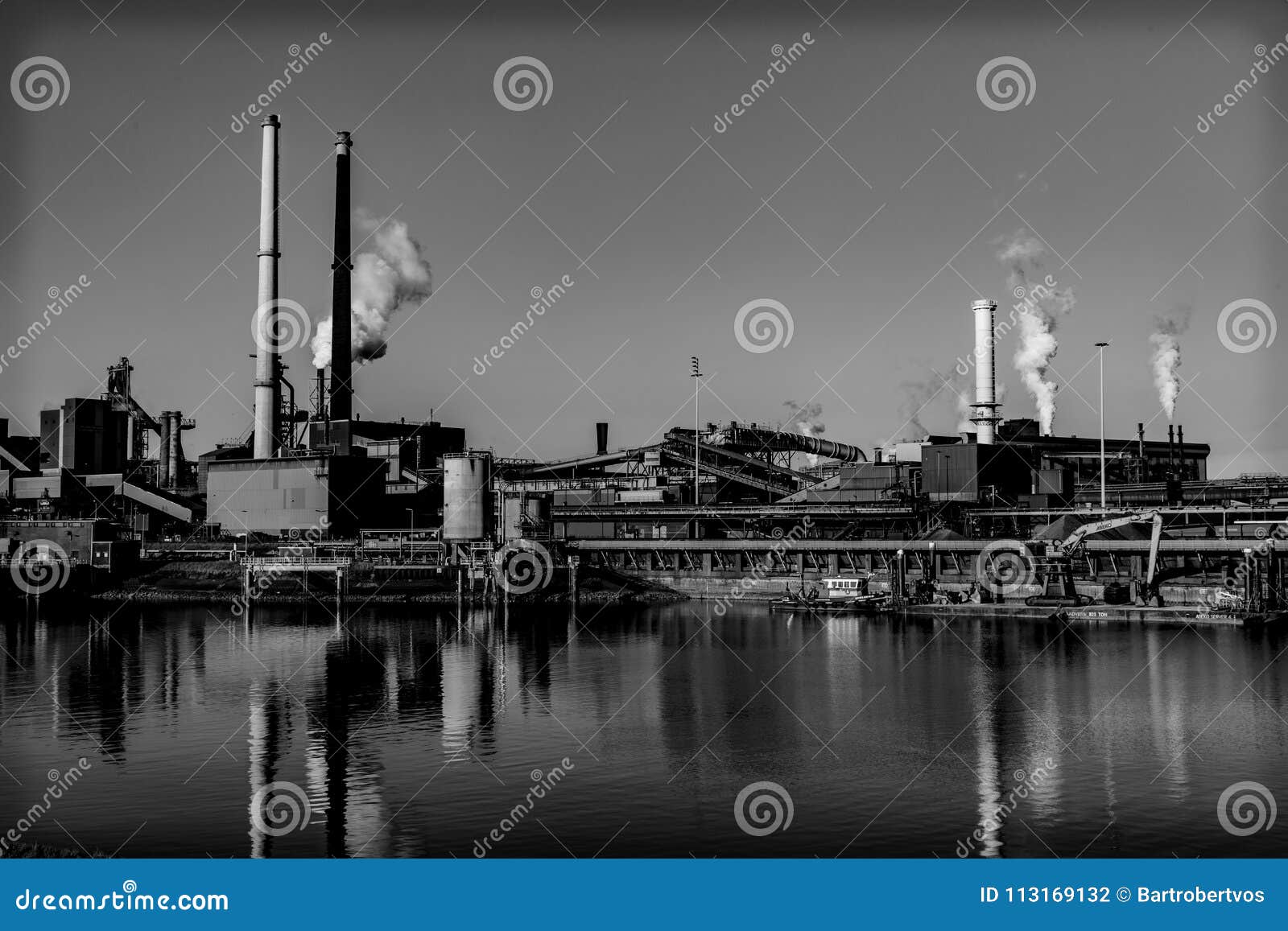 Steel factory editorial photography. Image of equipment 113169132