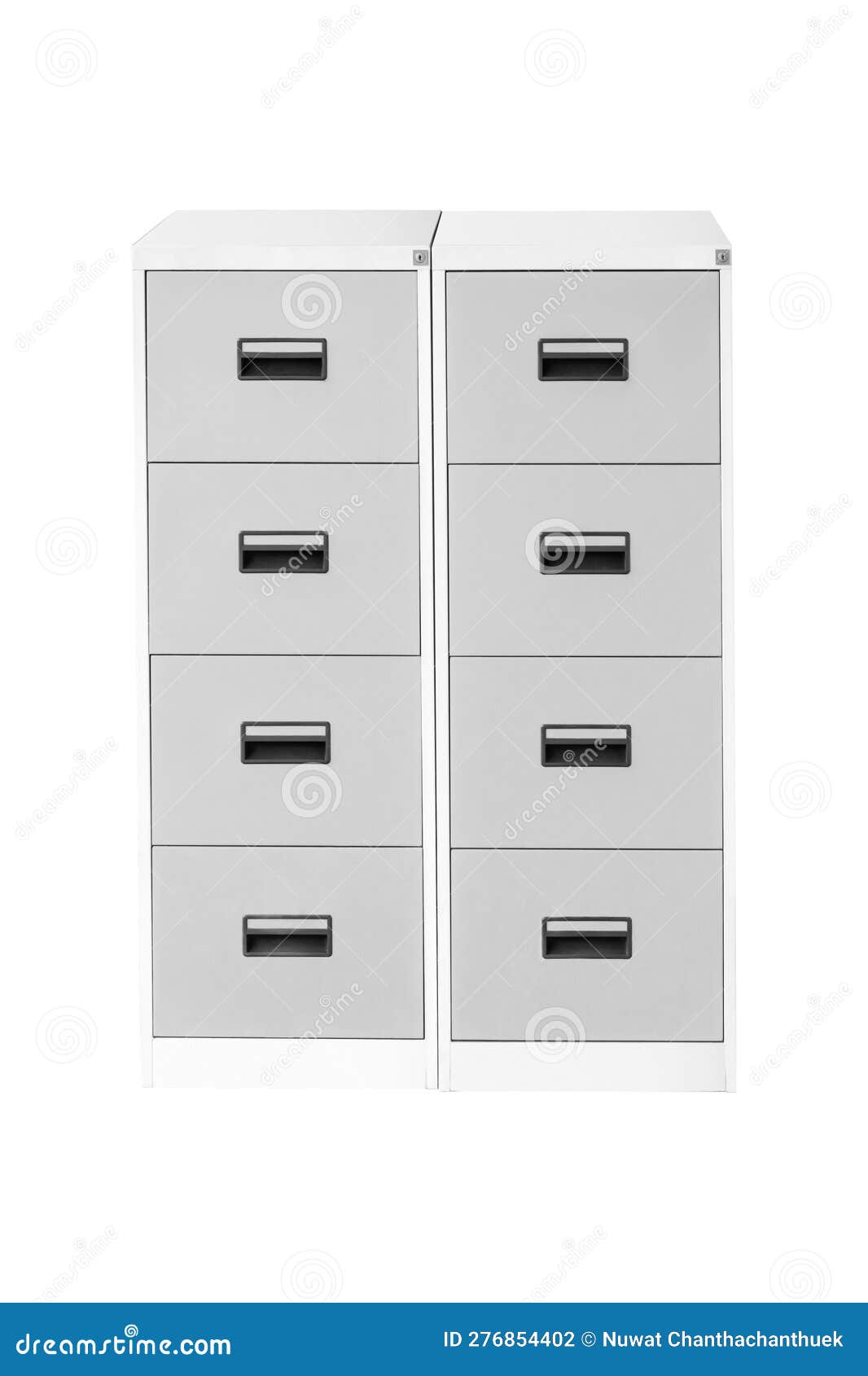 Steel Filing Cabinet Isolated Stock Photo Image of business lock
