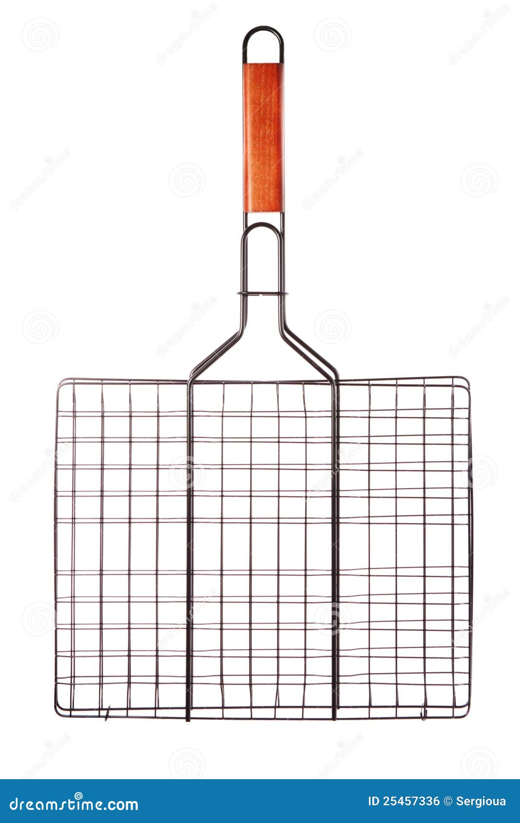 Steel Grid for Grill Isolated. Stock Photo Image of cooking, flame