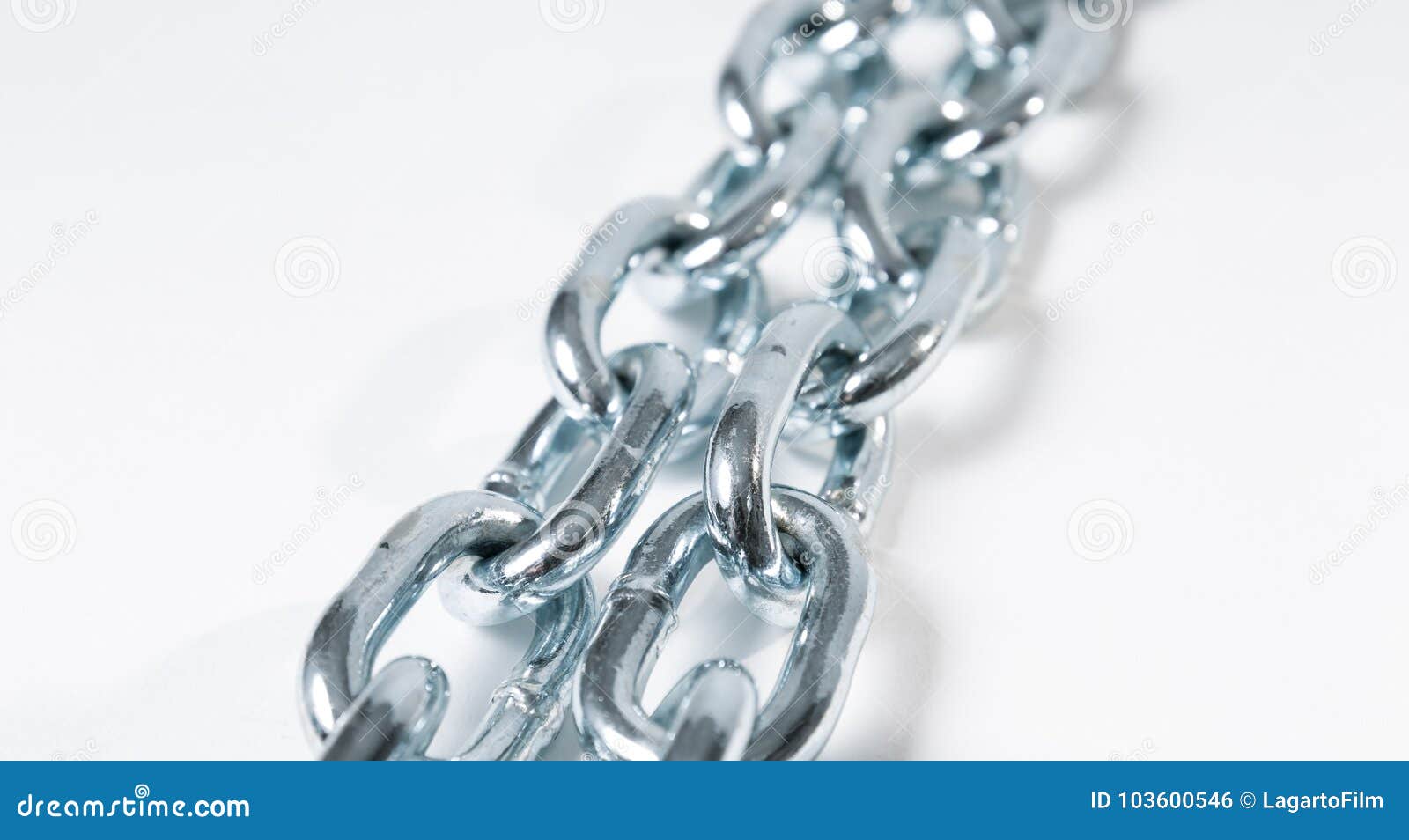 security chain link white background, blockchain inspiration