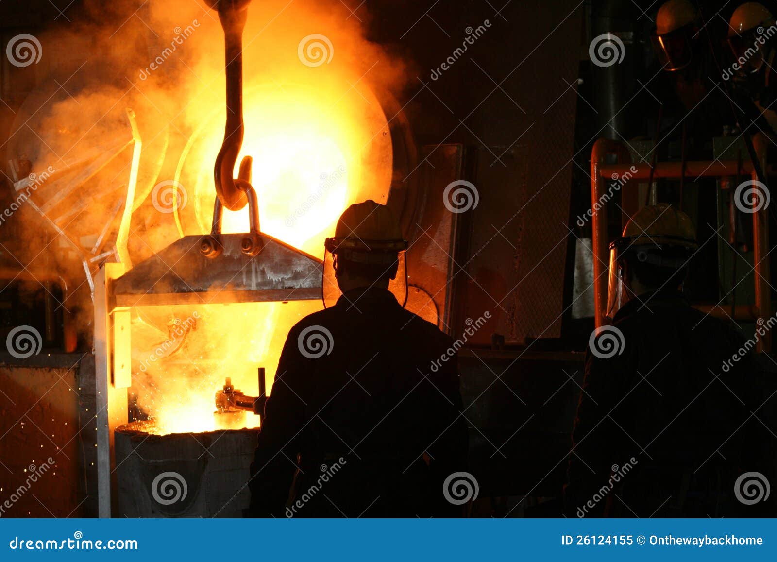 steel industry molten metal