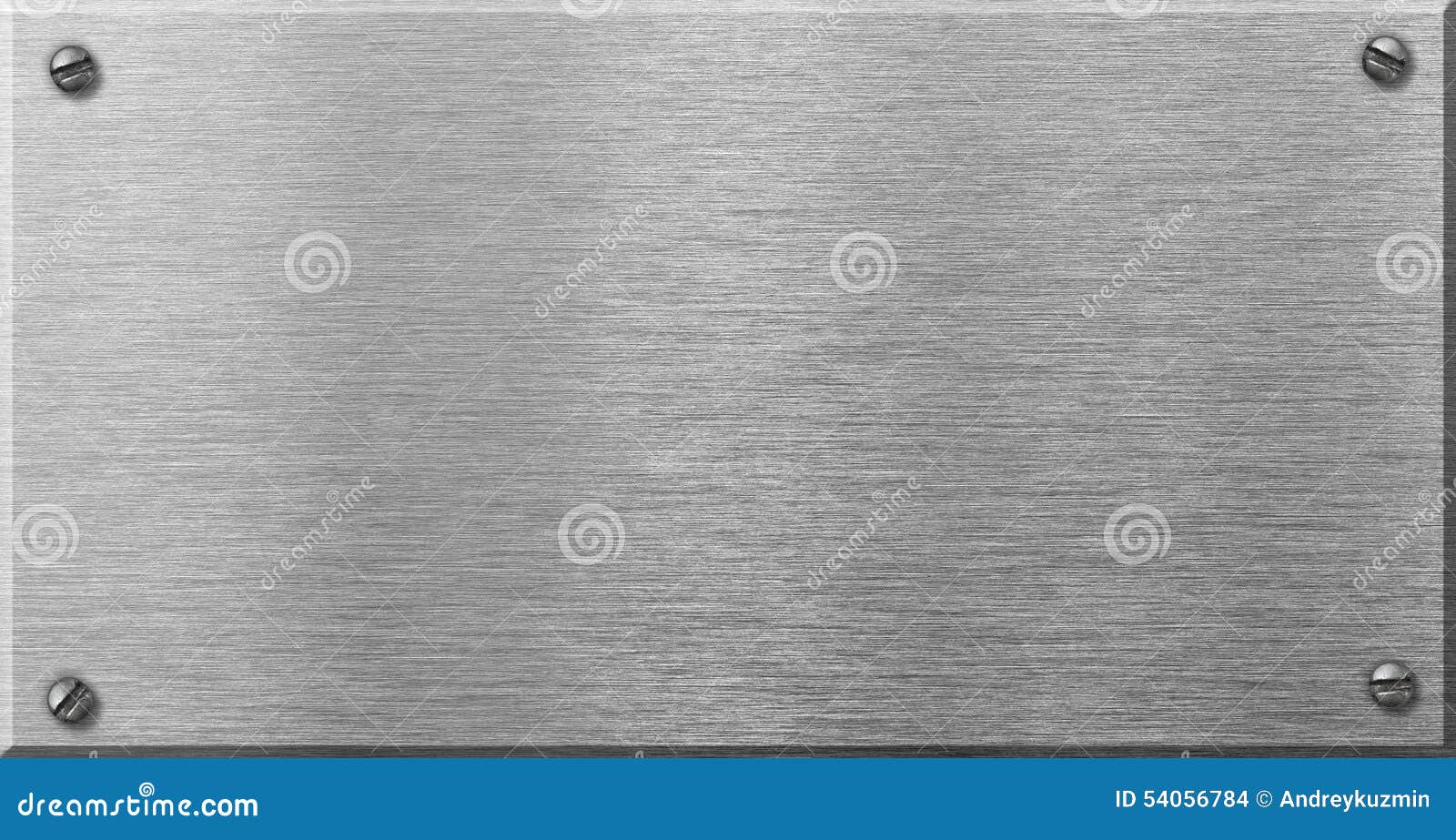 steel metal plaque with rivets