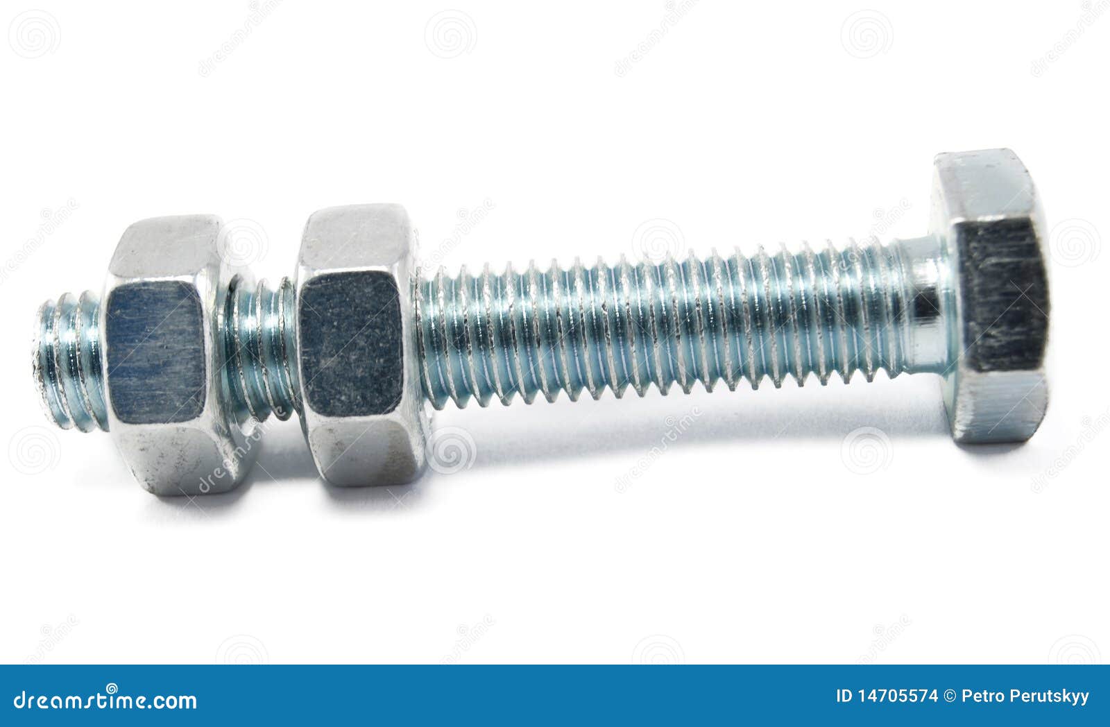 Steel nuts and bolts stock photo. Image of group, bolt 14705574