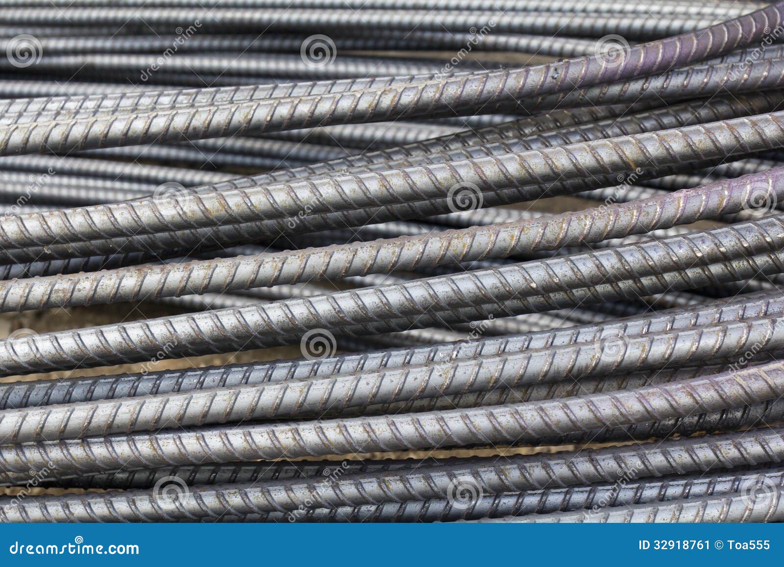 Steel rods stock image. Image of industrial, material 32918761