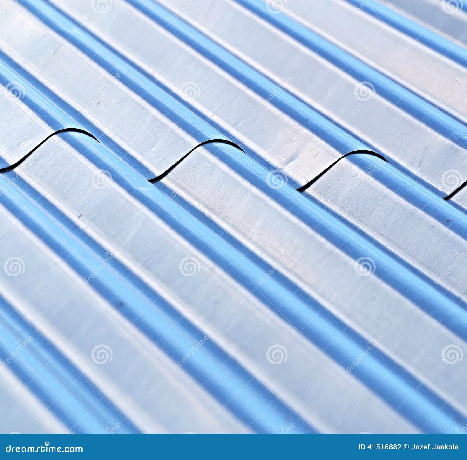 Steel roof stock photo. Image of industry, wall, architecture - 41516882