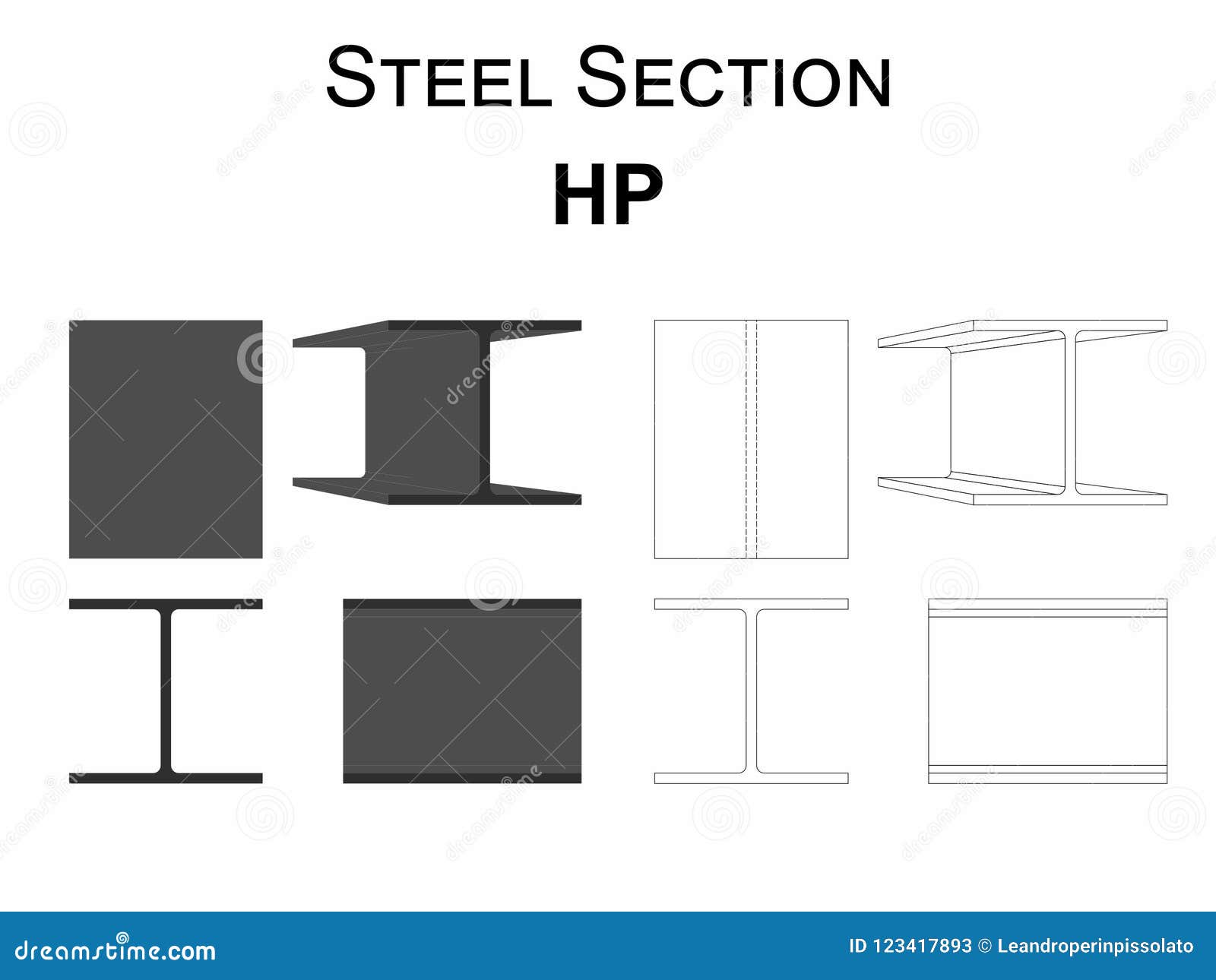 Steel Section Silhouette Cartoon Vector CartoonDealer 123417933 steel-section-silhouette-cartoon-vector-cartoondealer-123417933
