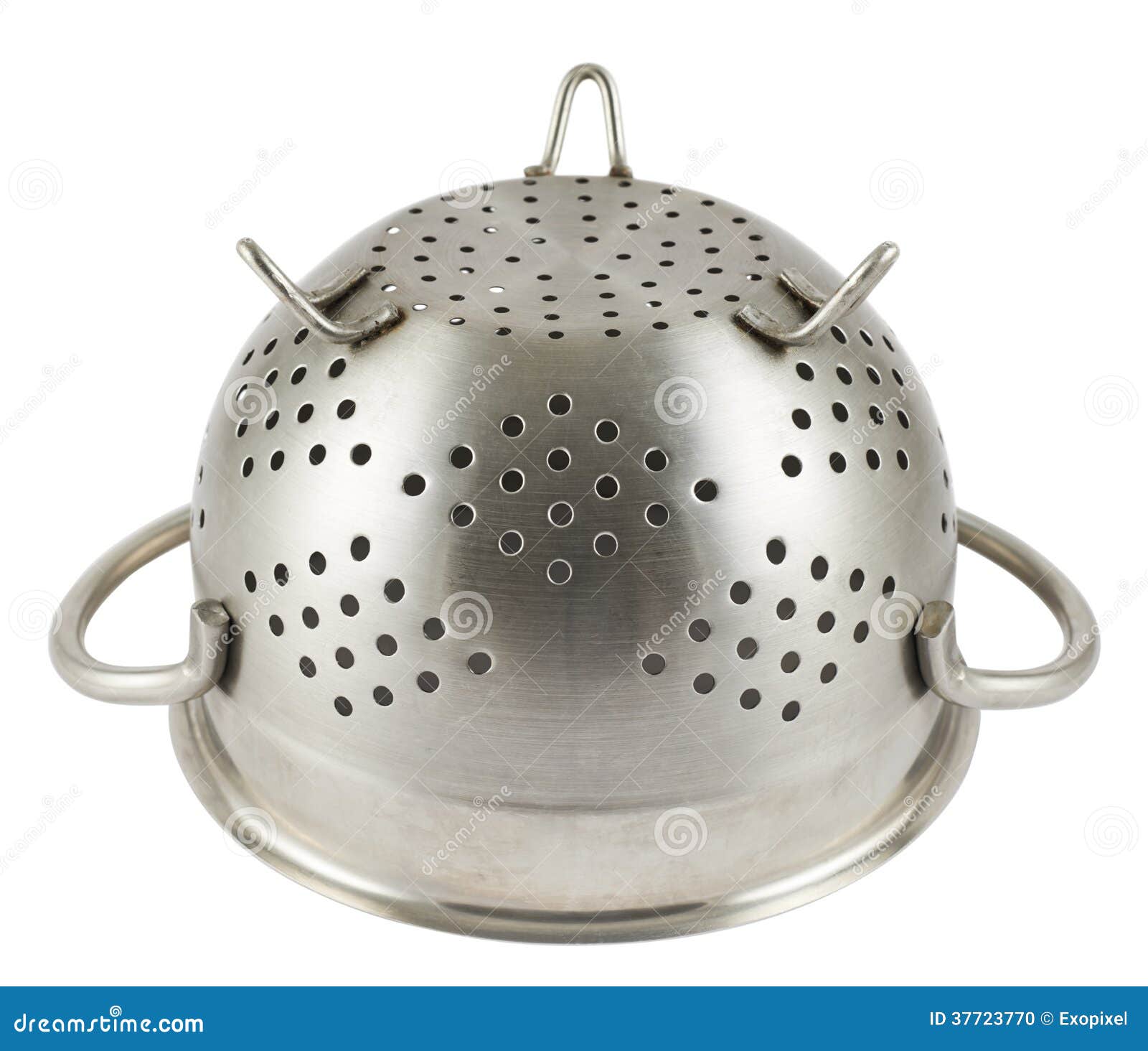 Steel Strainer Sieve Metal Bowl Stock Photo Image of cleanse