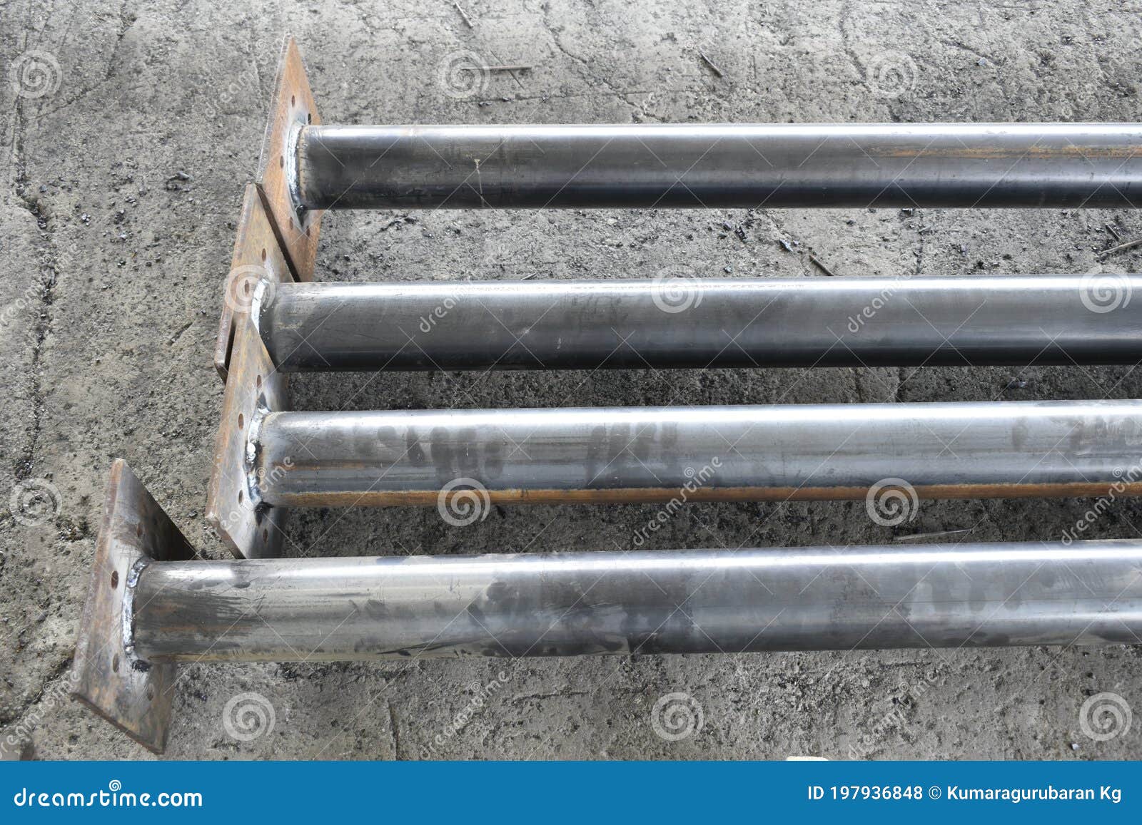Steel Structural Pipes with Plates in the . Muscat, Oman