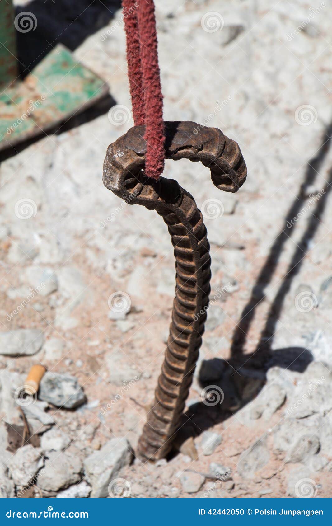 Steel tent stake stock photo. Image of camping, awning 42442050