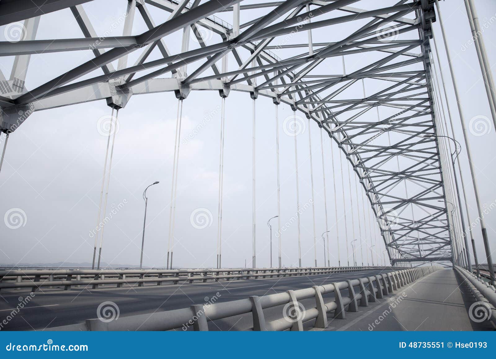 steel truss arch bridge