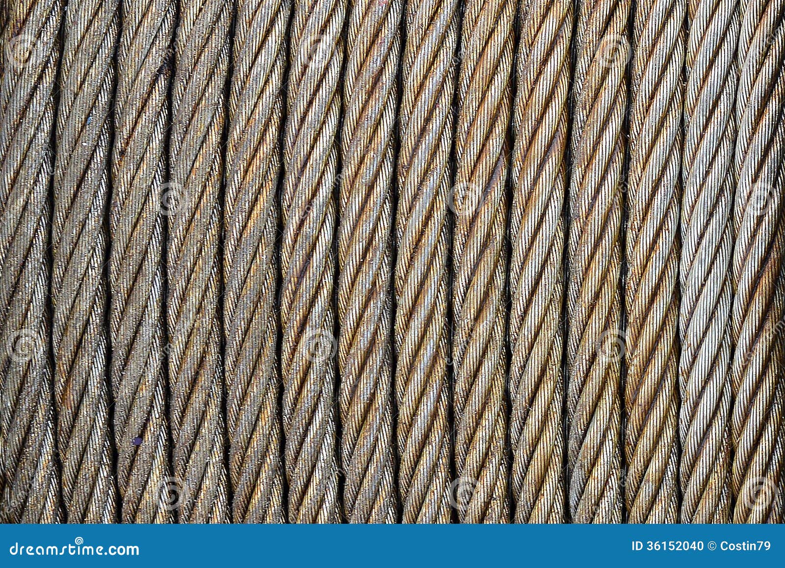 Steel wire cable stock photo. Image of silver, pattern 36152040