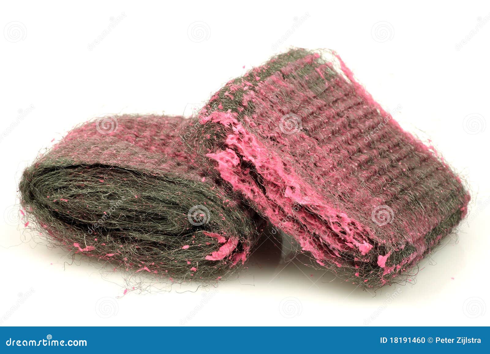 Steel Wool Abrasive Soap Pads Stock Photo Image of tool, unused 18191460