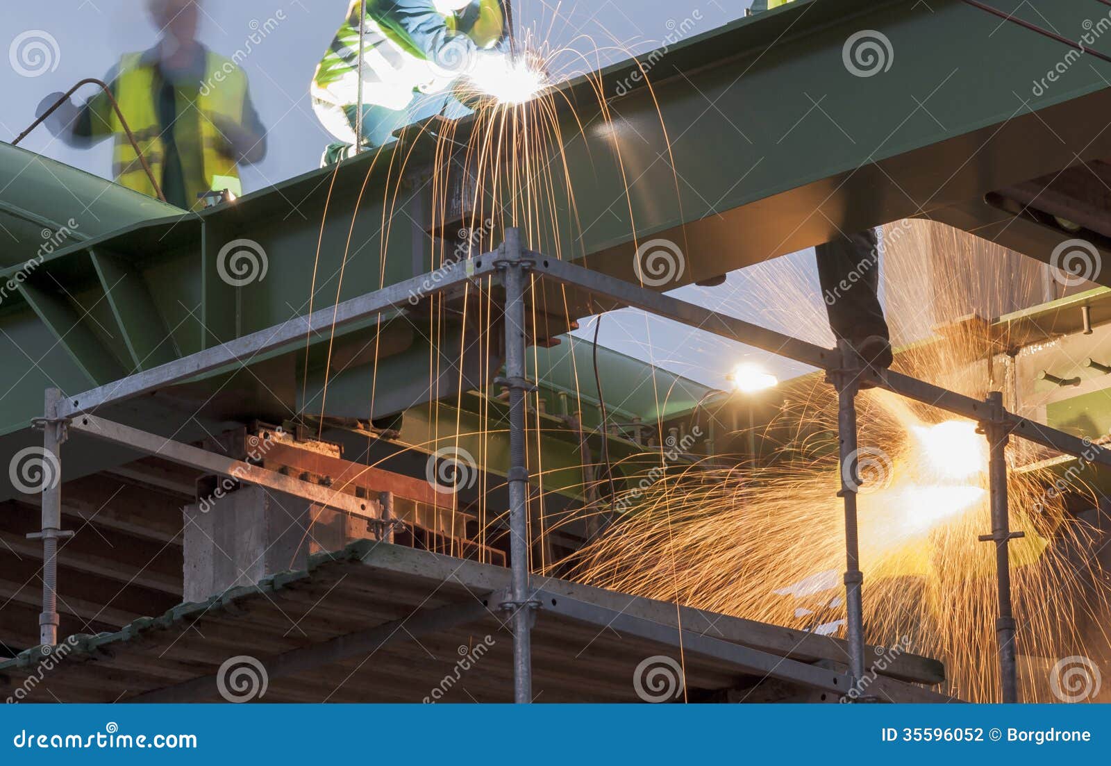 Steel workers stock photo. Image of industry, industrial 35596052