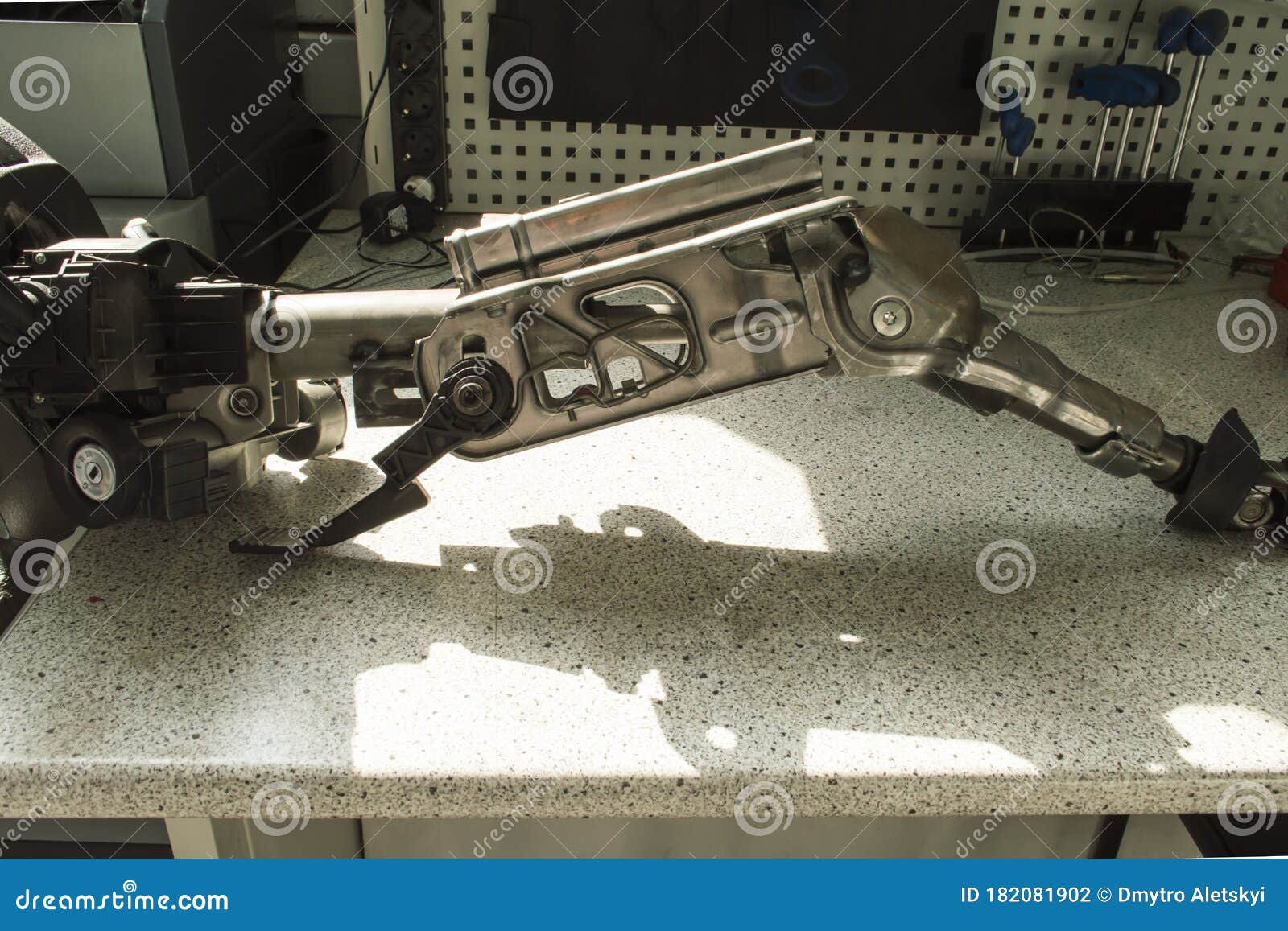 Car Steering Column A Car Control System With The Function Of