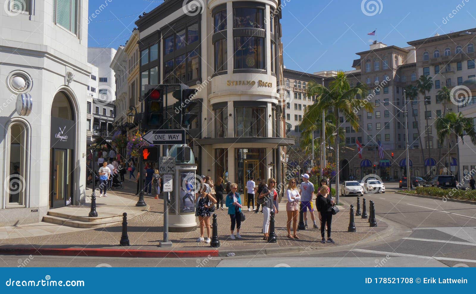 Steffano Ricci Store at Rodeo Drive in Beverly Hills - CALIFORNIA, USA ...