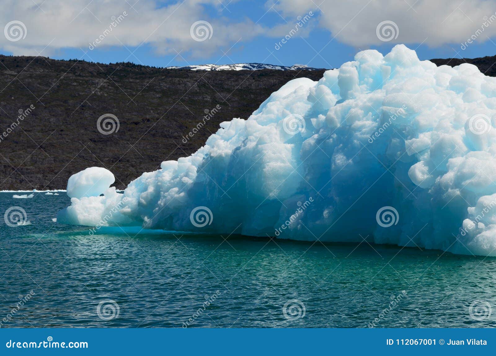 steffen glacier in campo de hielo sur southern patagonian ice field, chilean patagonia