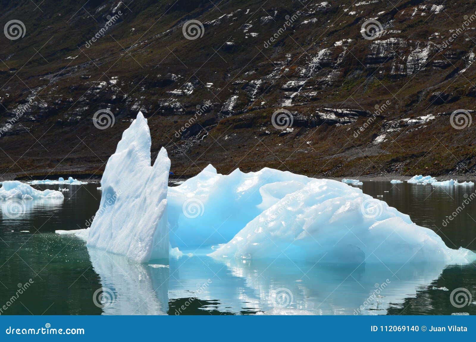 steffen glacier in campo de hielo sur southern patagonian ice field, chilean patagonia