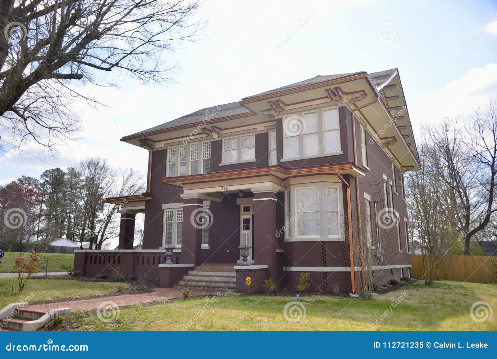 Stegall House Victorian Manor Jackson, Tennessee Editorial Image