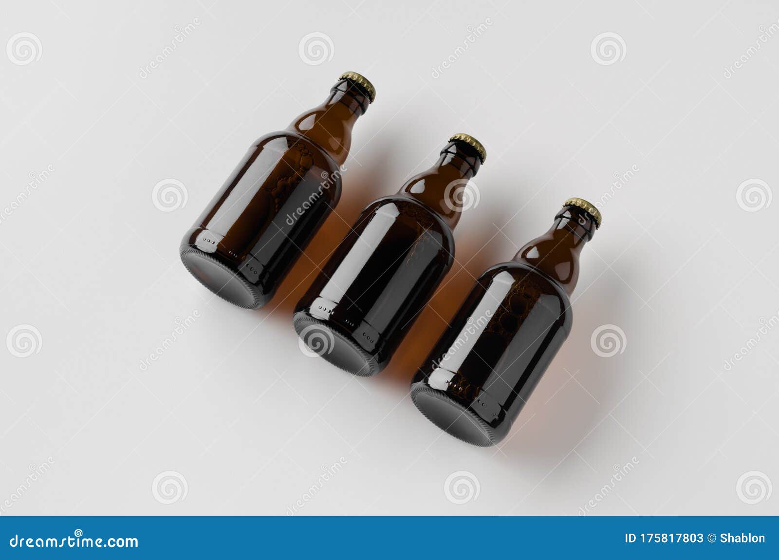 Download Steinie beer bottle mockup stock image. Image of clean - 175817803