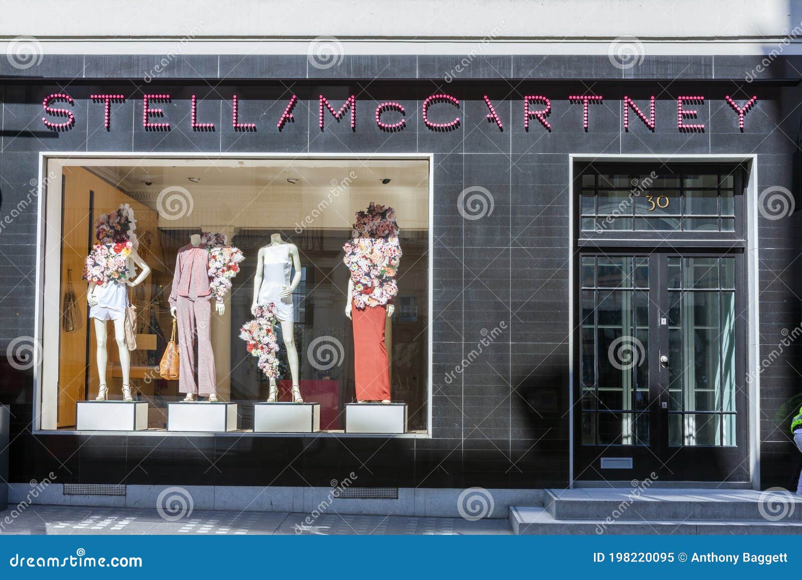 Stella McCartney Fashion Designer Shop Editorial Image - Image of ...